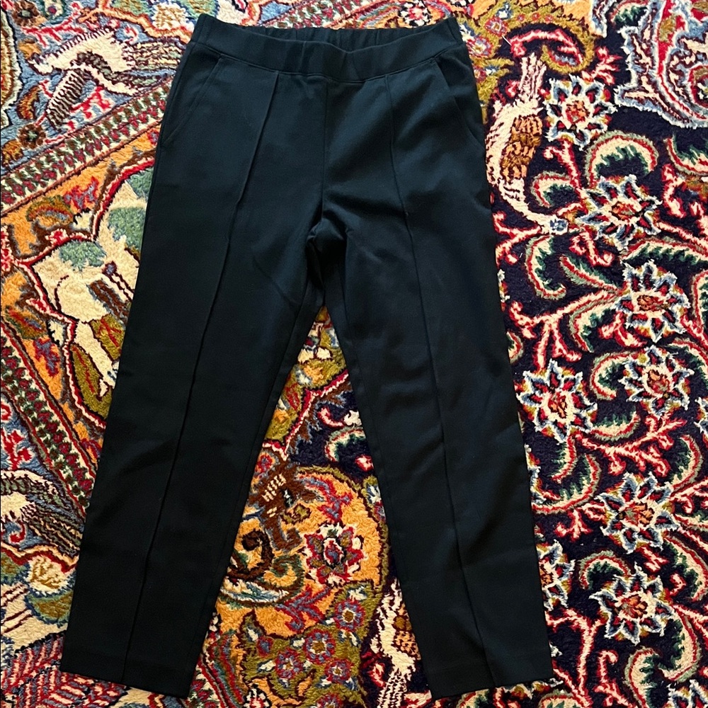 J. Crew Women's Pintuck Sweatpants NWT black